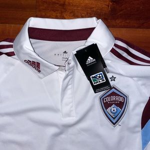 Colorado Rapids Collard Adidas Shirt